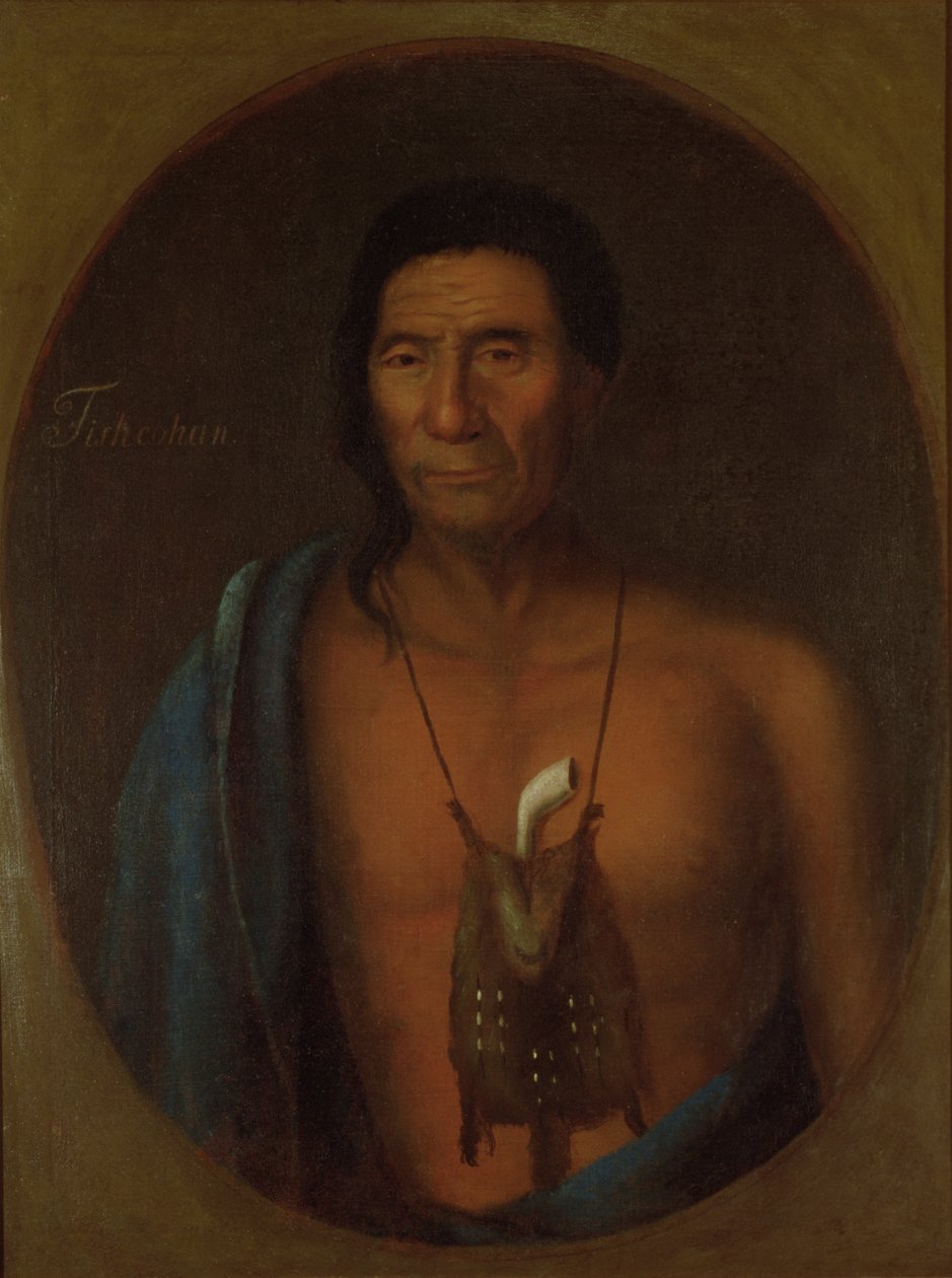 Tishkohan, 1735 od Gustavus Hesselius