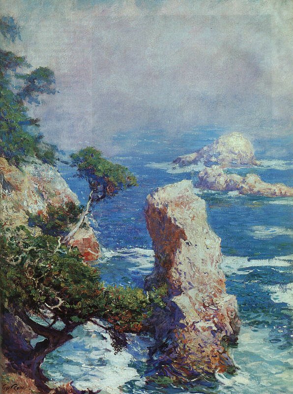 Mlha nad Point Lobos od Guy Rose
