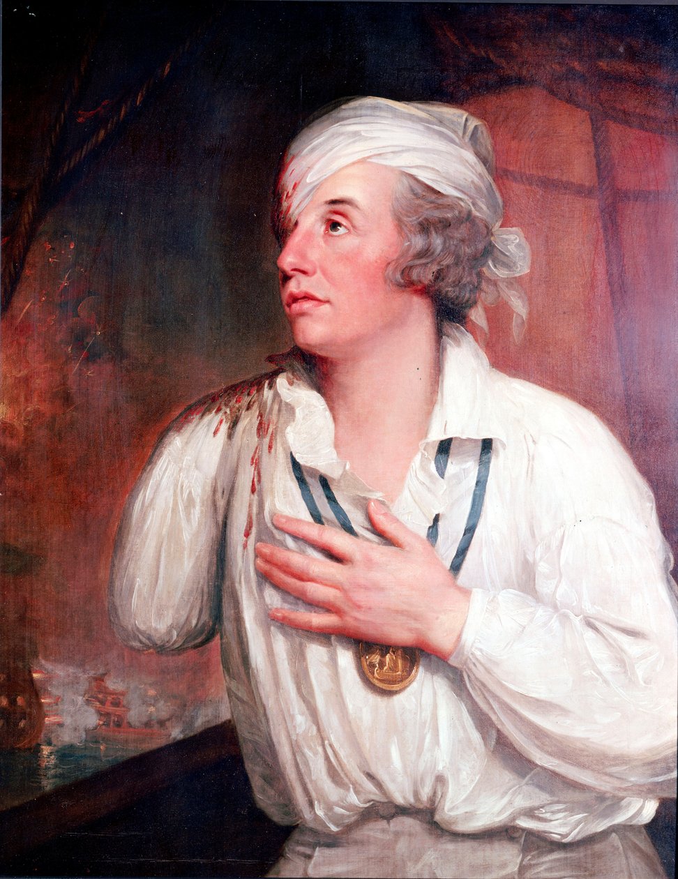 Kontradmirál Horatio Nelson od Guy (attr. to) Head