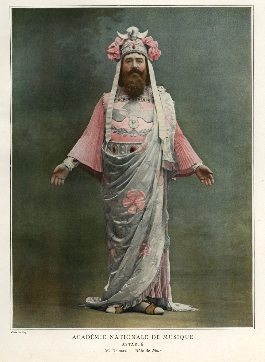 Jean-Francois Delmas jako Phur, ilustrace z časopisu 