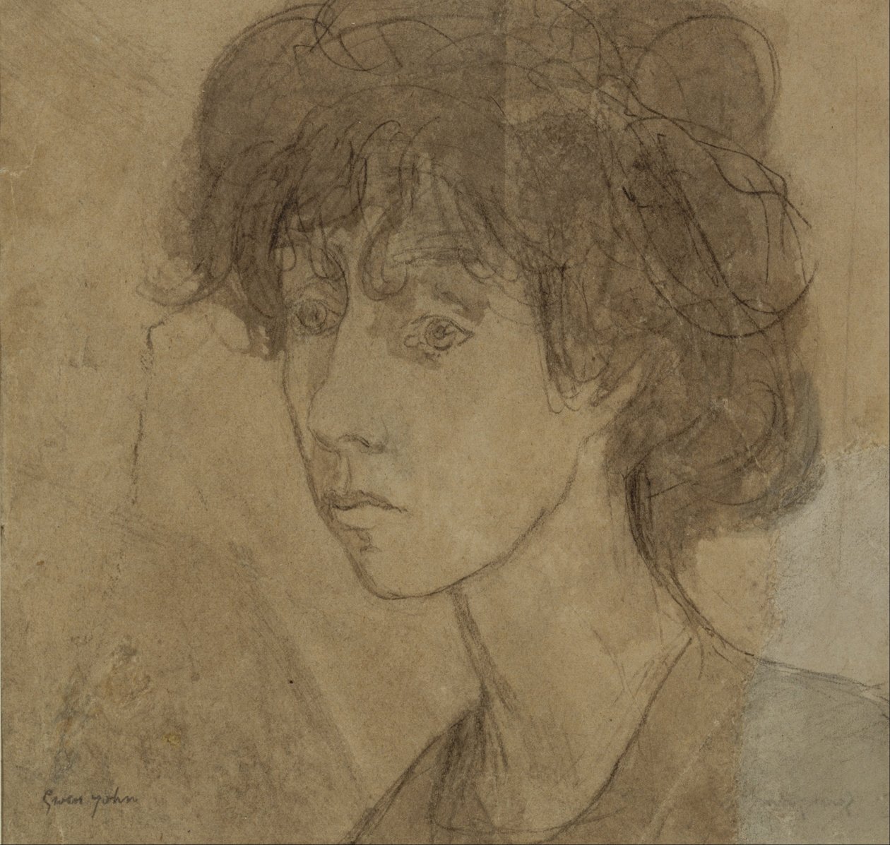 Hlava ženy od Gwen John
