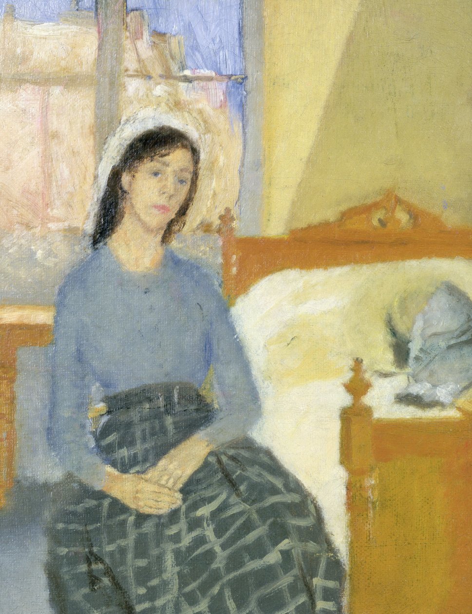 Umělkyně ve svém pokoji v Paříži od Gwen John