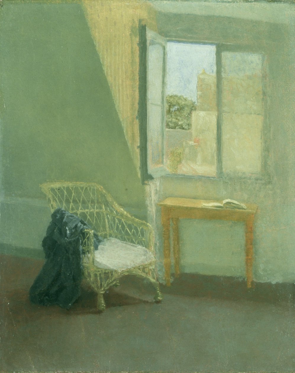Koutek umělcova pokoje v Paříži od Gwen John