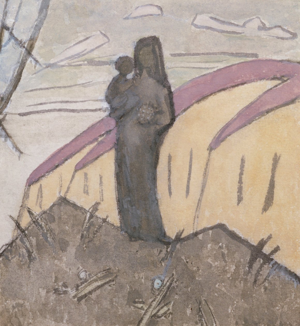 Madonna s dítětem od Gwen John