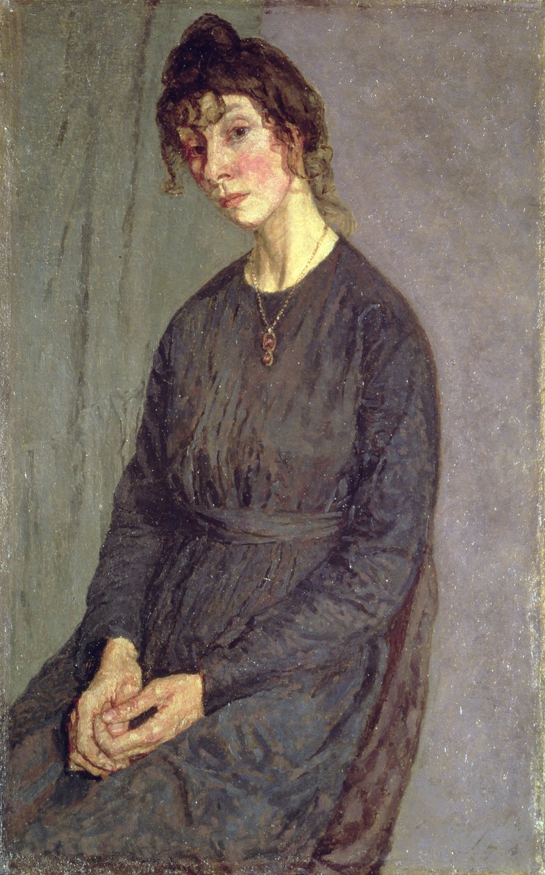 Portrét Chloe Boughton-Leigh (olej na plátně) od Gwen John