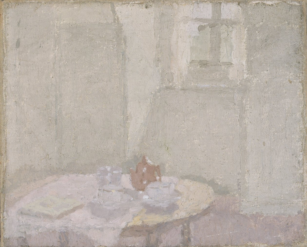 Malý interiér, asi 1926 (olej na plátně) od Gwen John