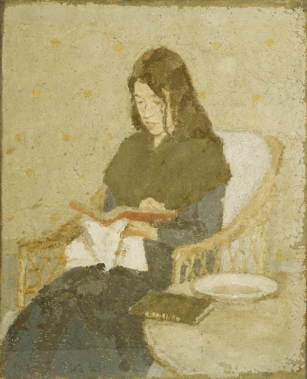 Sedící žena, 1919-1926 od Gwen John