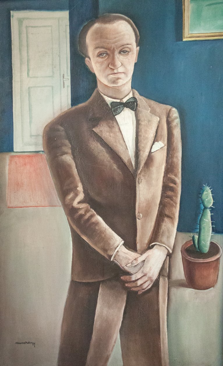 Oltonyos ferfi kaktusszaln Angličtina: Man_in_suit_with_cactusn od Gyorgy Rauscher