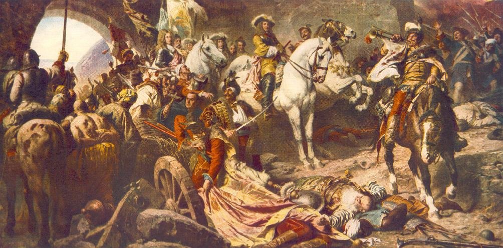 Znovuzískání hradu Budín v roce 1686 od Gyula Benczúr