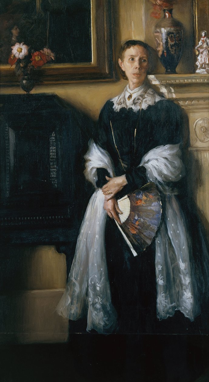 Portrét dámy od H. Margaret Spanton