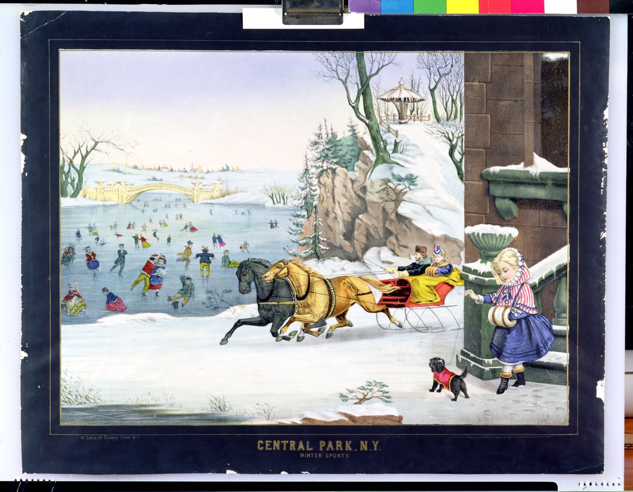 Central Park, New York od H. Schile