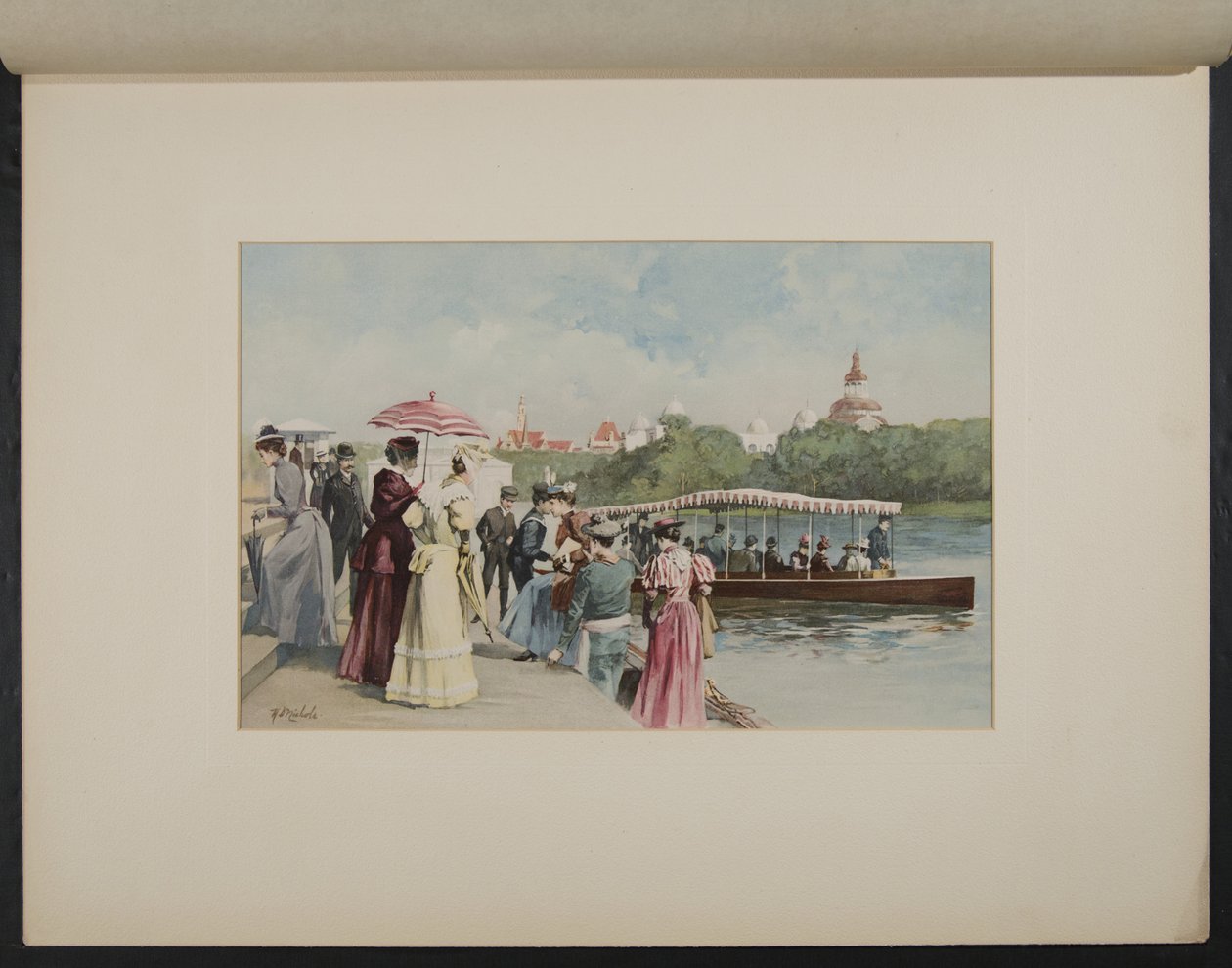 Gondola Landing, North Lagoon od H.D. Nichols