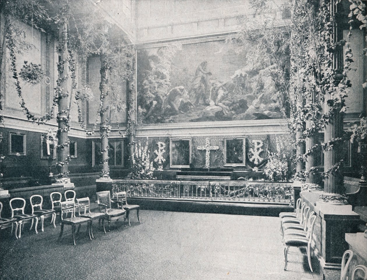 Soukromá kaple Buckinghamského paláce, c1910 1911 od HN King