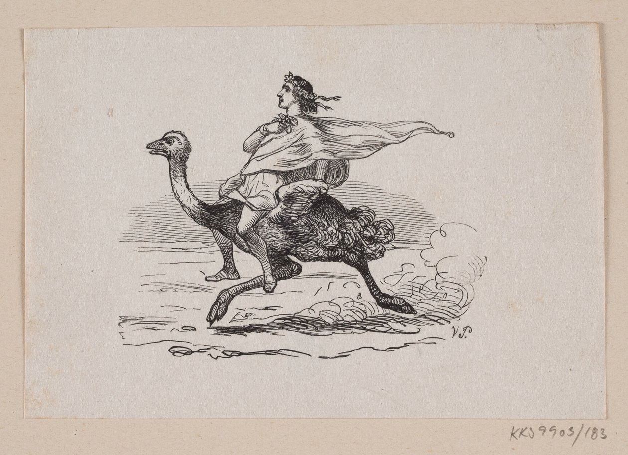 Ilustrace pro "De Vises Steen" v H.C. Andersen, "Pohádky a příběhy", svazek 2 od H.P. Hansen