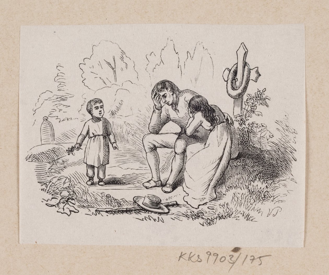 Ilustrace k "Poslední perle" v H.C. Andersen, "Pohádky a příběhy", svazek 2 od H.P. Hansen