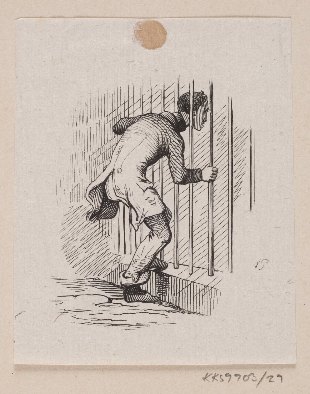 Ilustrace pro "Lykkens Kalosker" v H.C. Andersen, "Pohádky a příběhy", svazek 1 od H.P. Hansen