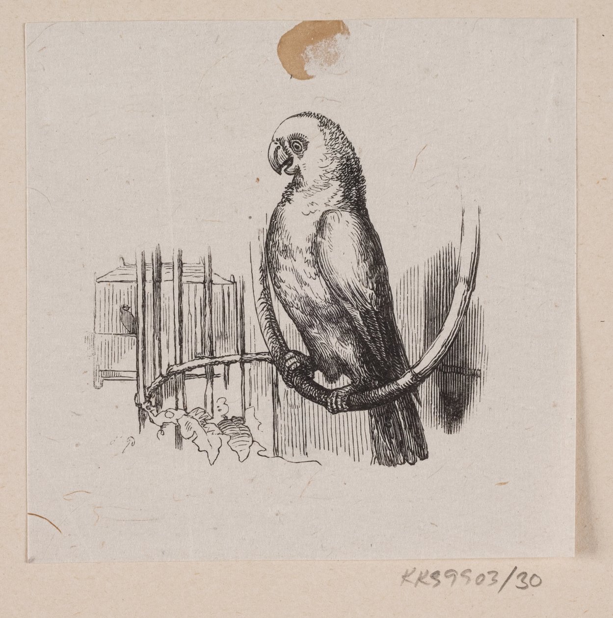 Ilustrace pro "Lykkens Kalosker" v H.C. Andersen, "Pohádky a příběhy", svazek 1 od H.P. Hansen