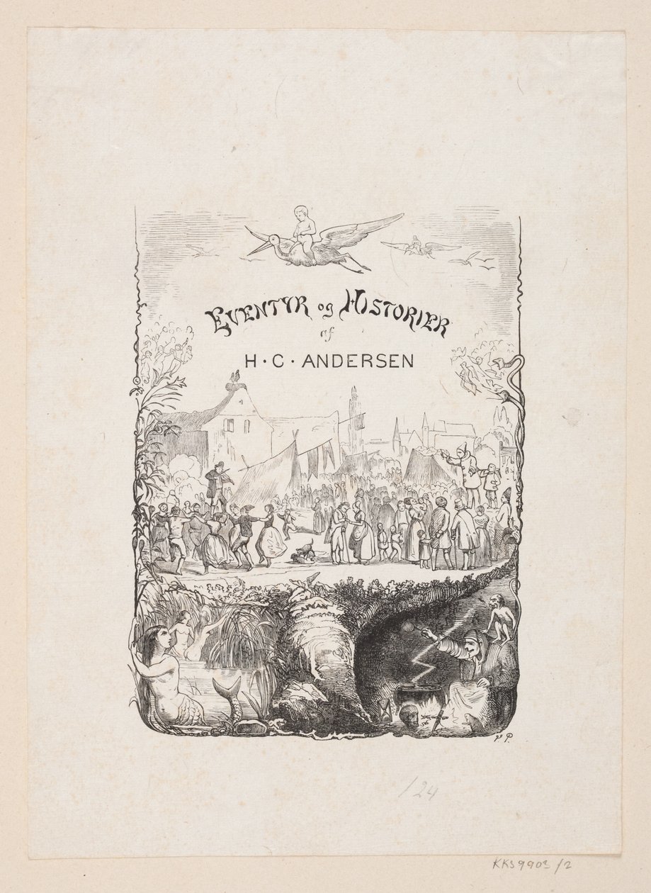 Mezititul č. 2 pro H.C. Andersen, "Pohádky a příběhy", svazek 1 od H.P. Hansen