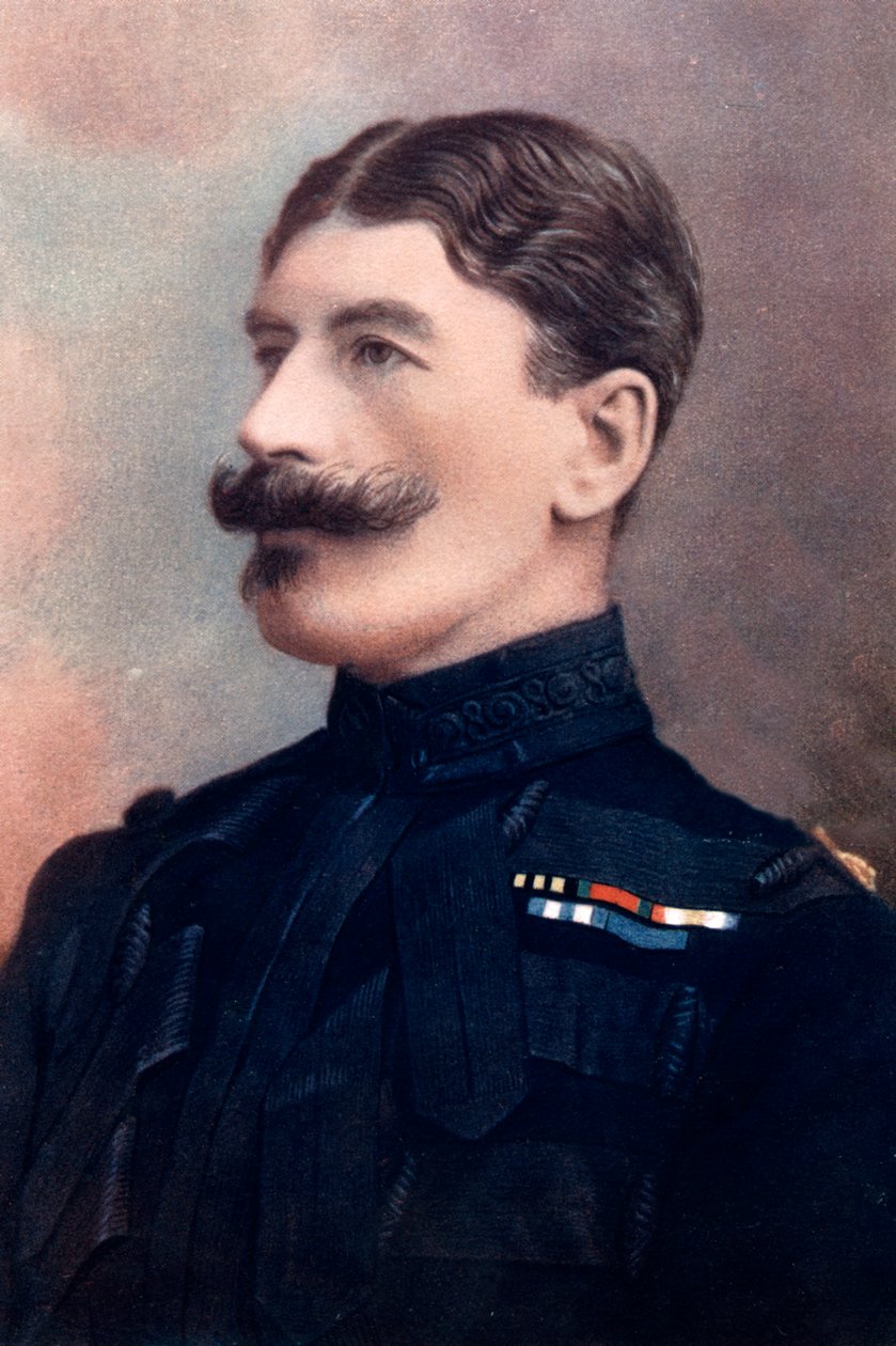Generálmajor John Brabazon, velící Imperial Yeomanry, Jižní Afrika, 1902 od HW Barnett