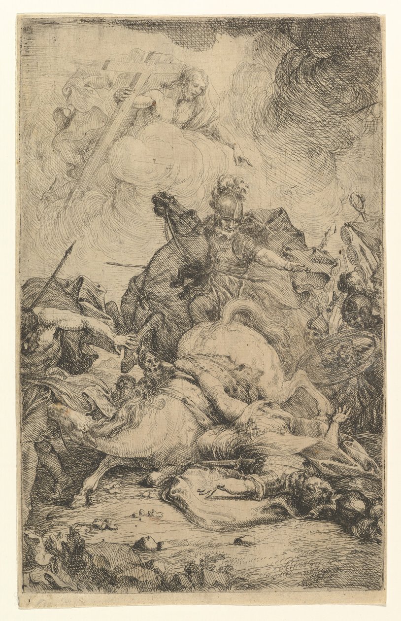 Obrácení Saula, ca. 1650-1725. od H Bem
