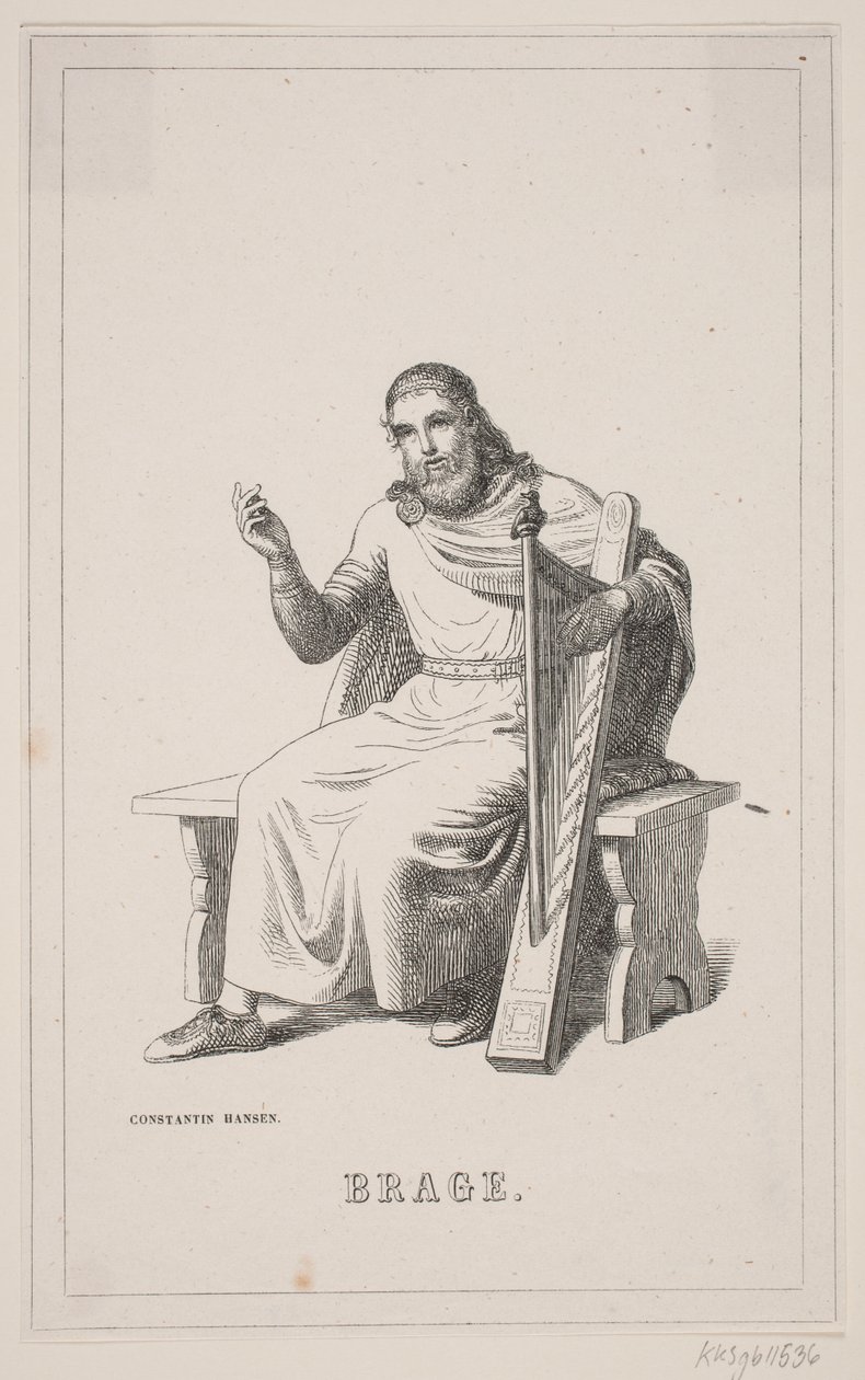 Výbuch. Ilustrace k Fabriciusovým dějinám Dánska 1, 128. od H. C. Henneberg