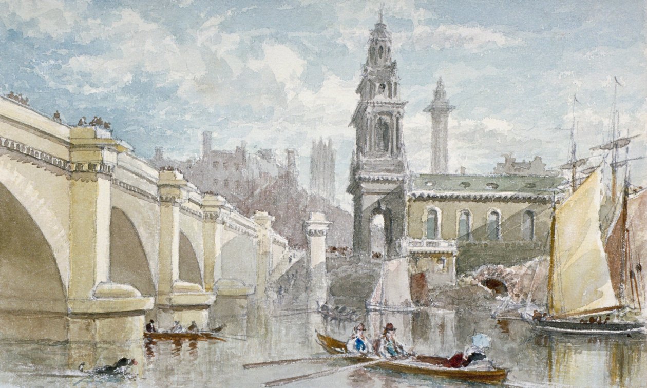 Londýnský most, 1840 od H Cundell
