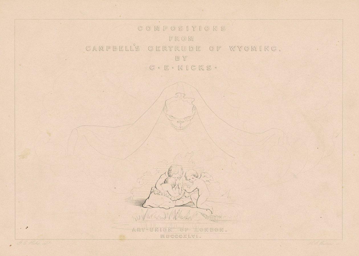 Titulní strana od H. G. Watkins, after George Elgar Hicks