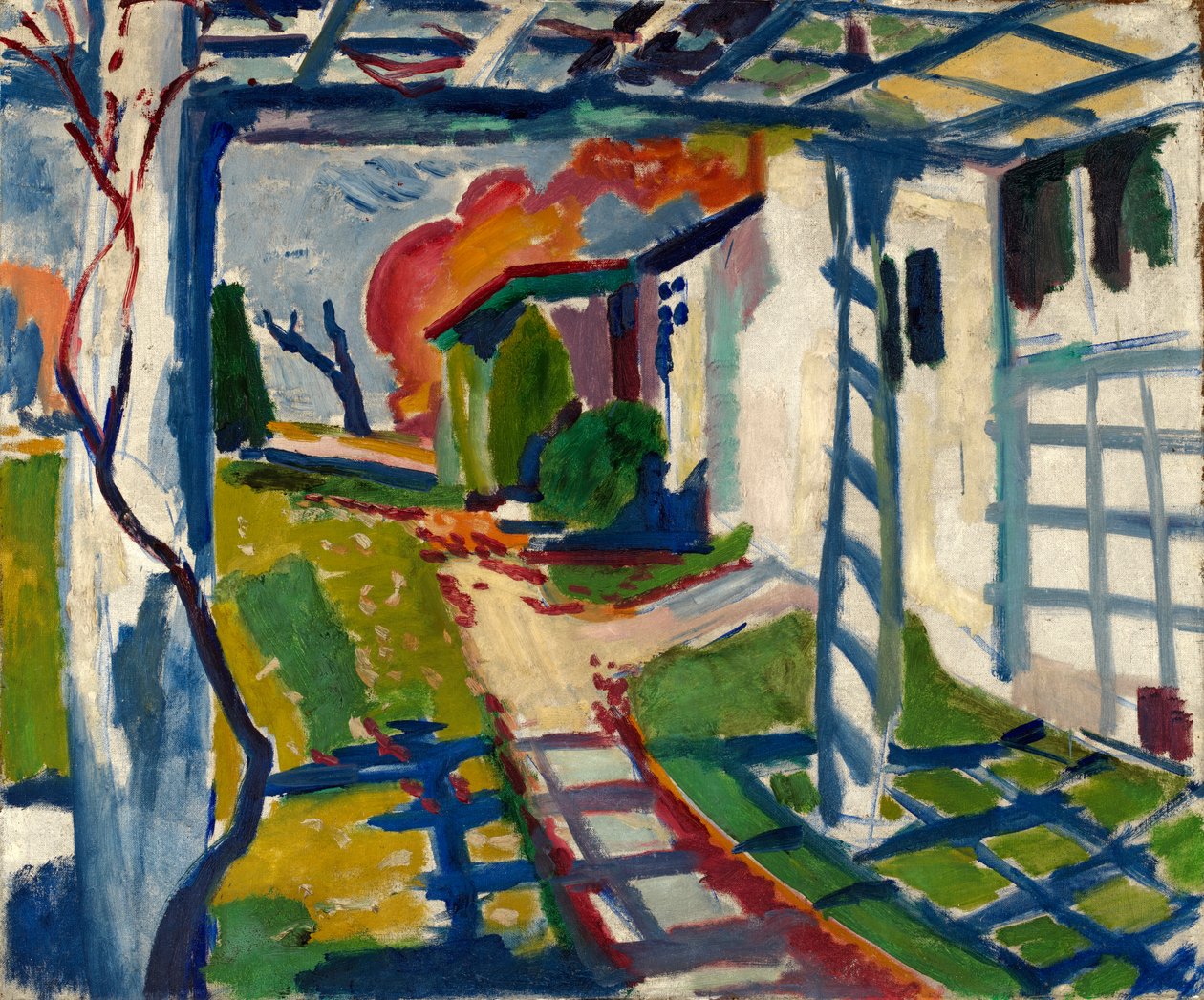 Hroznový altán od H. Lyman Sayen