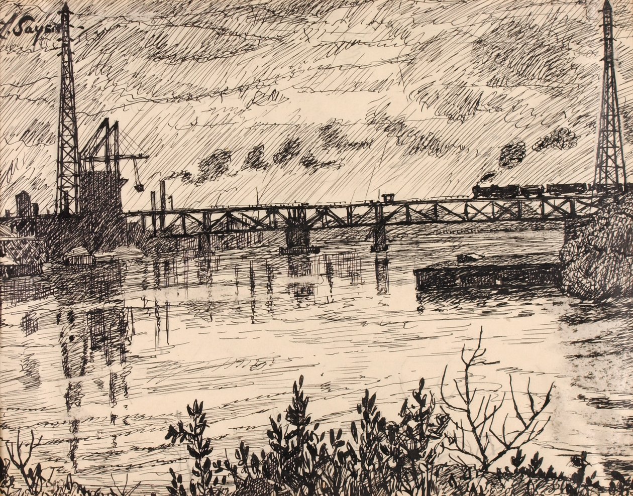 Schuylkill ne. 3 od H. Lyman Sayen
