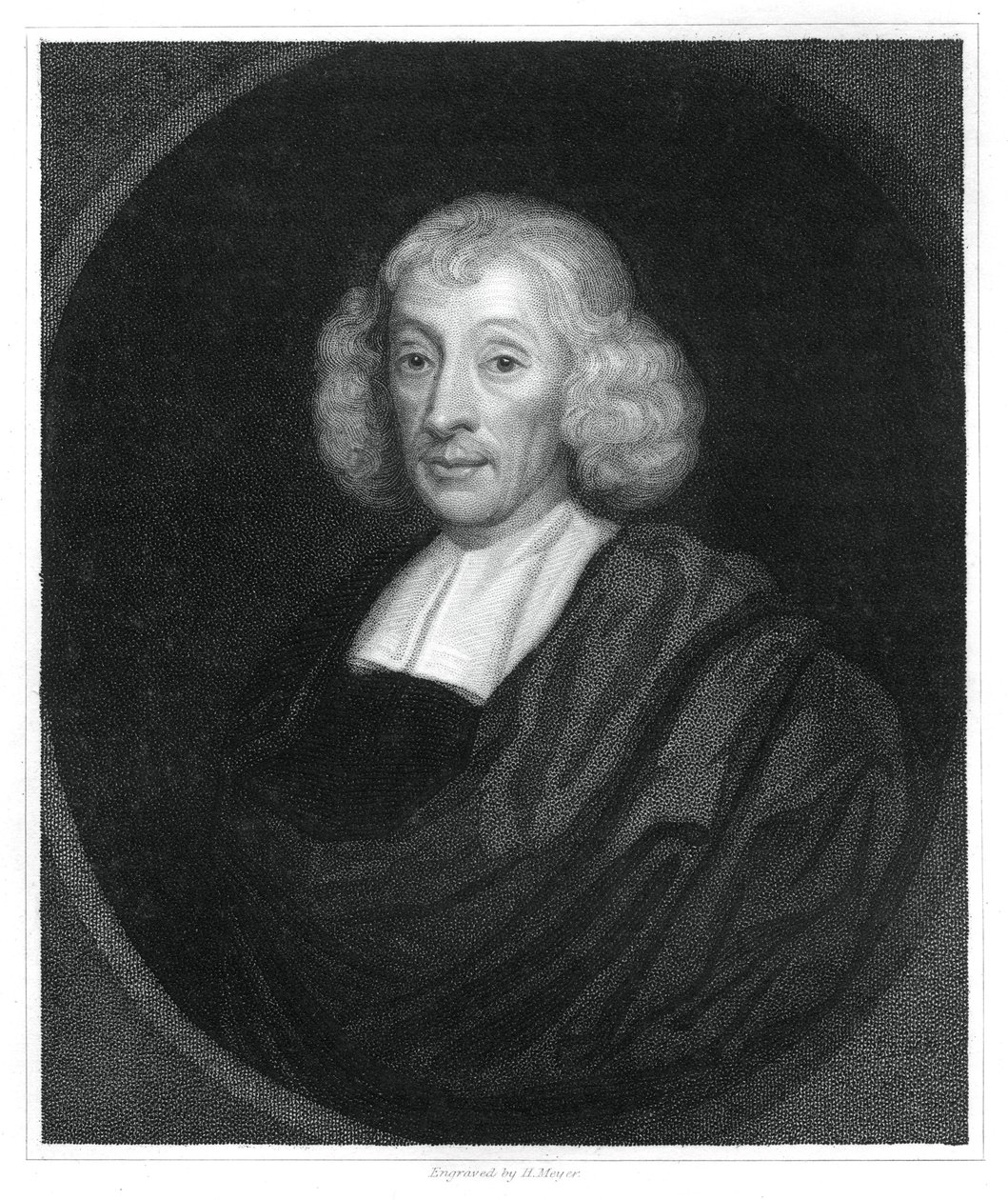 John Ray, anglický přírodovědec, 1833. od H. Mayer