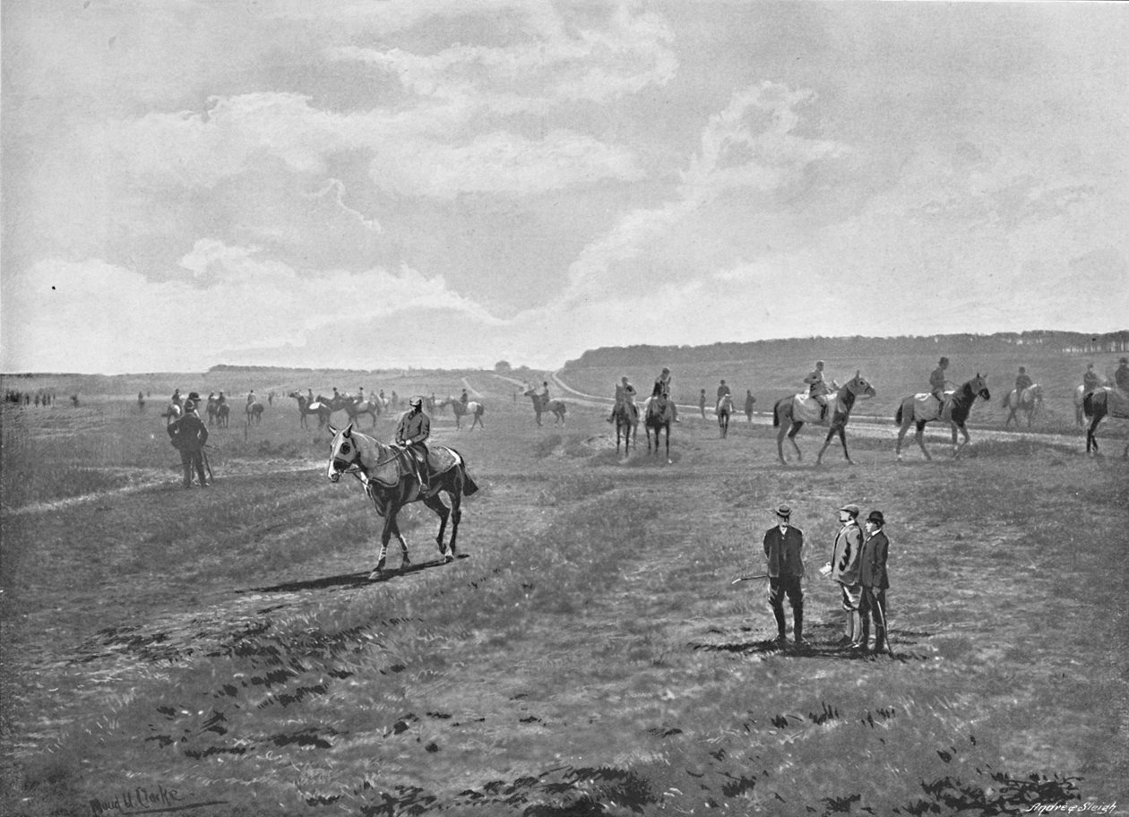 Bury Hills, Newmarket, c1896 od H. R. Sherborn