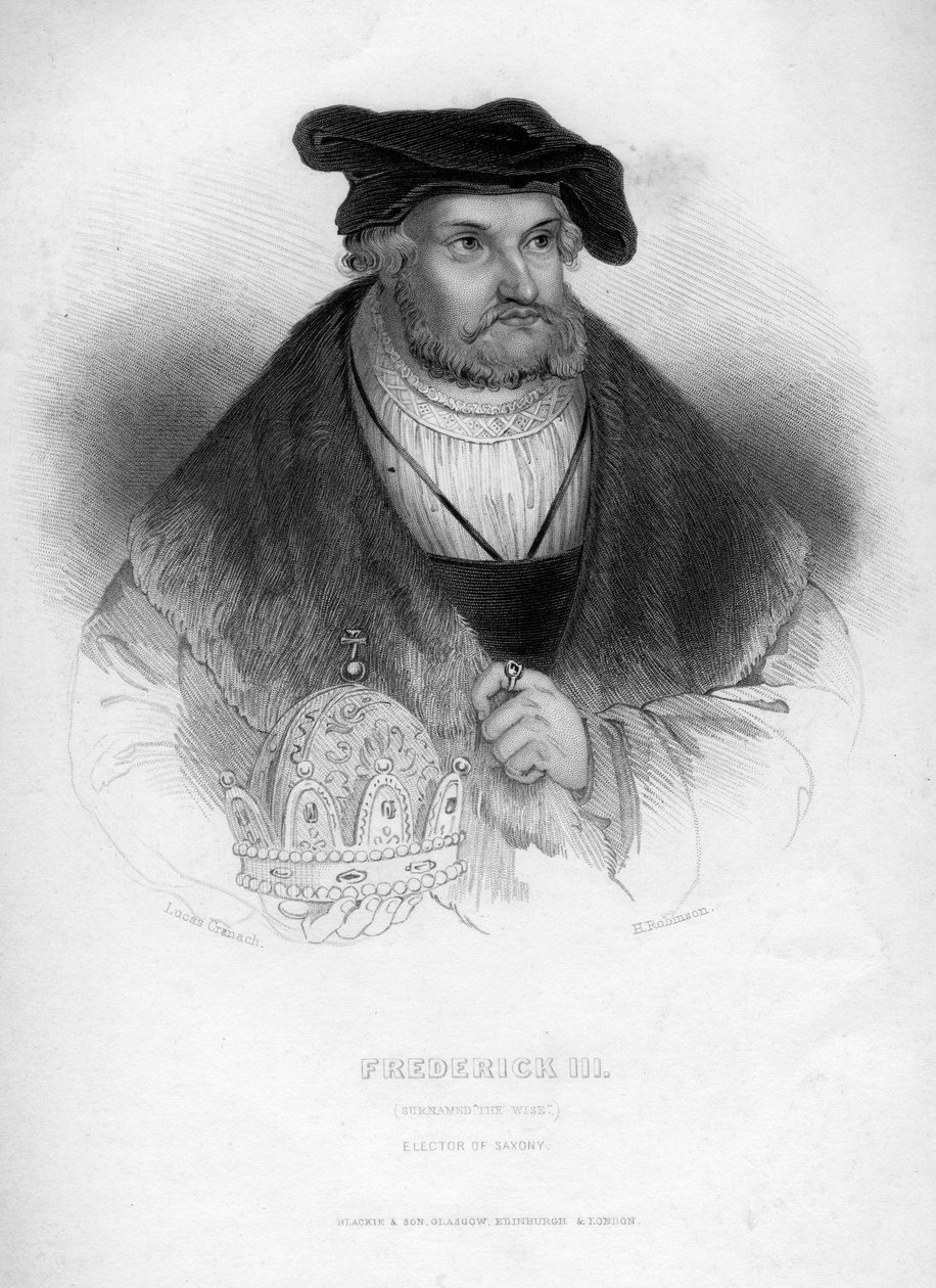 Fridrich III., saský kurfiřt, 1463-1525. od H. Robinson