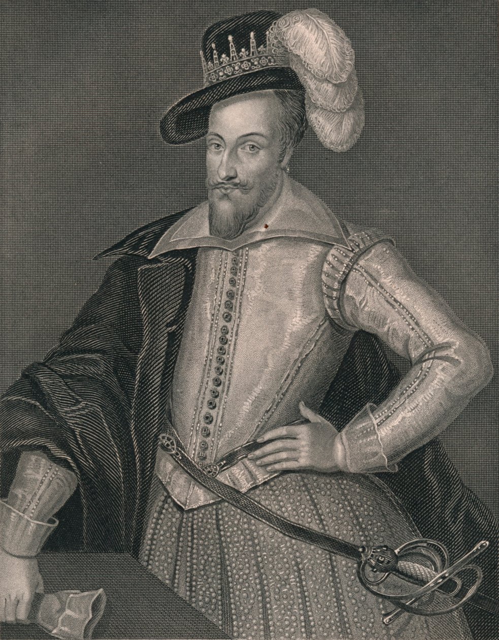Henry Somerset, první markýz z Worcesteru, počátek poloviny 19. století. od H. Robinson