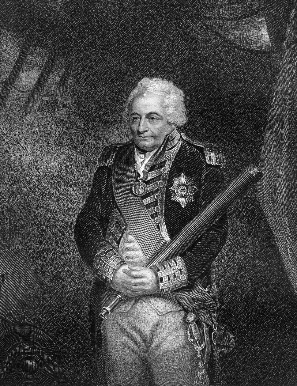 John Jervis, hrabě ze St Vincent, c1809 c1857 od H. Robinson