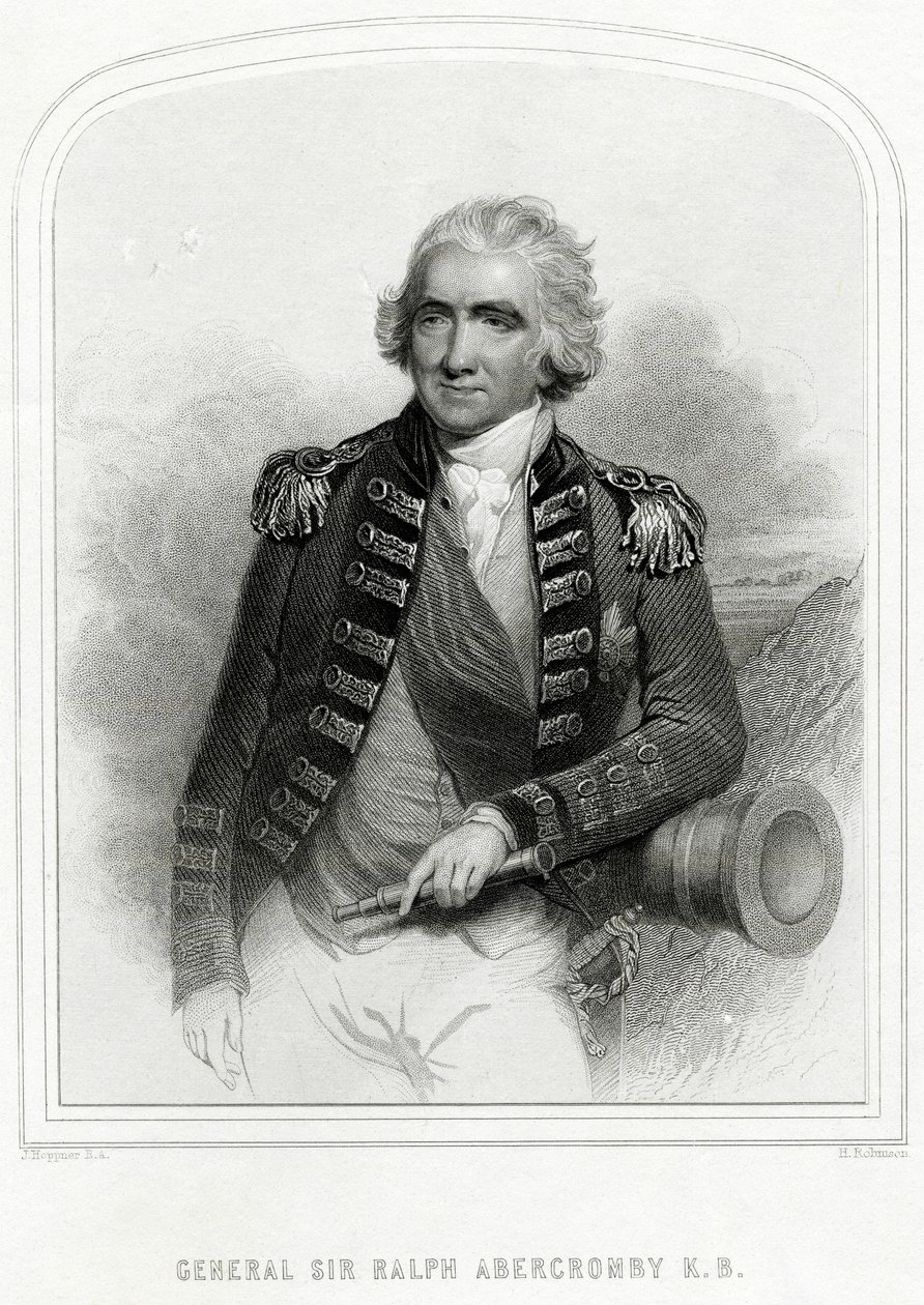 Ralph Abercromby 1734-1801, skotský voják od H. Robinson