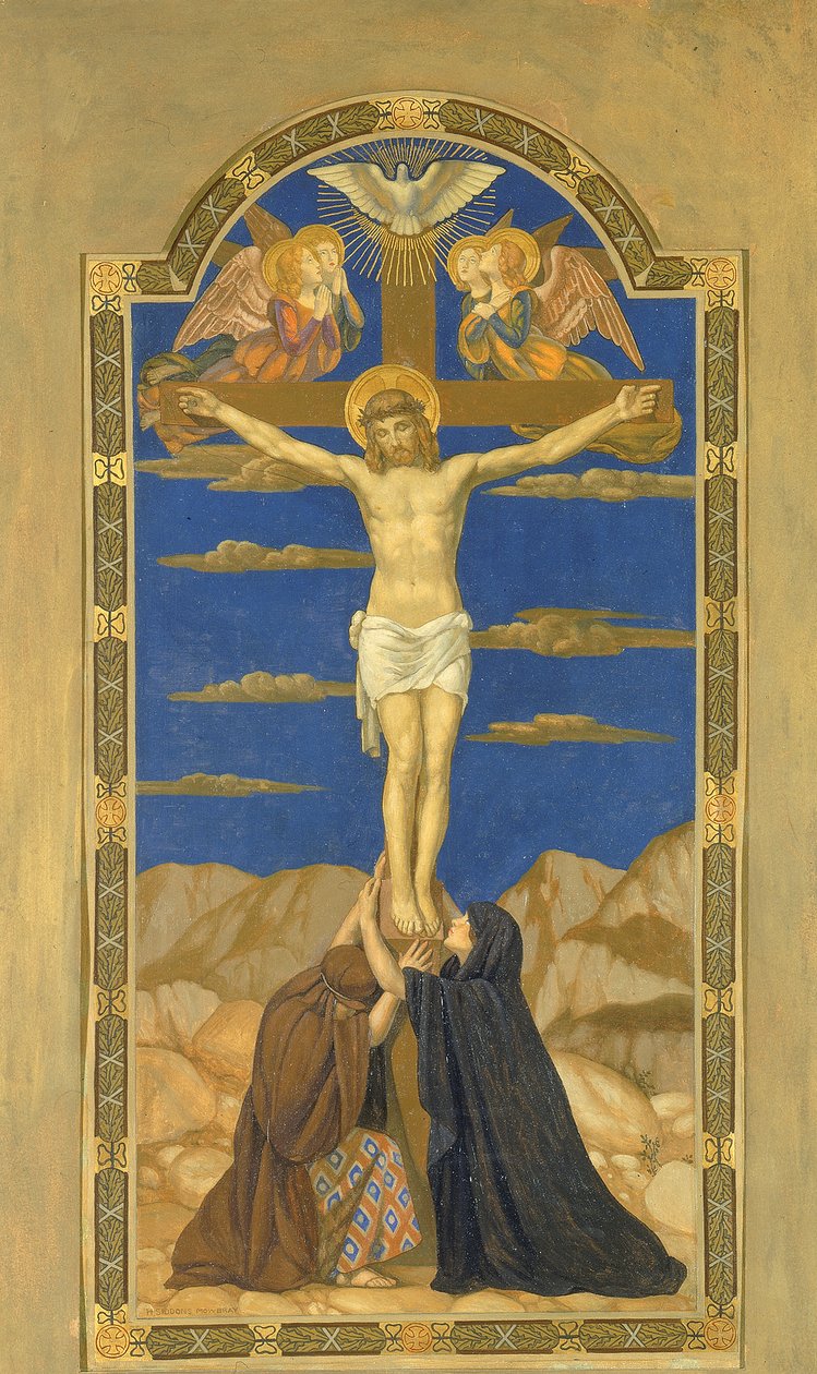 Ukřižování, 1915-1925. od H. Siddons Mowbray