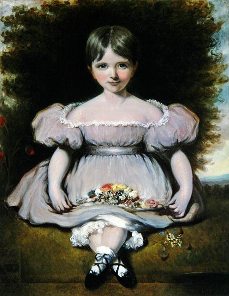 Lady Adeliza Fitzalan Howard, kolem roku 1836 (olej na plátně) od H. Smith