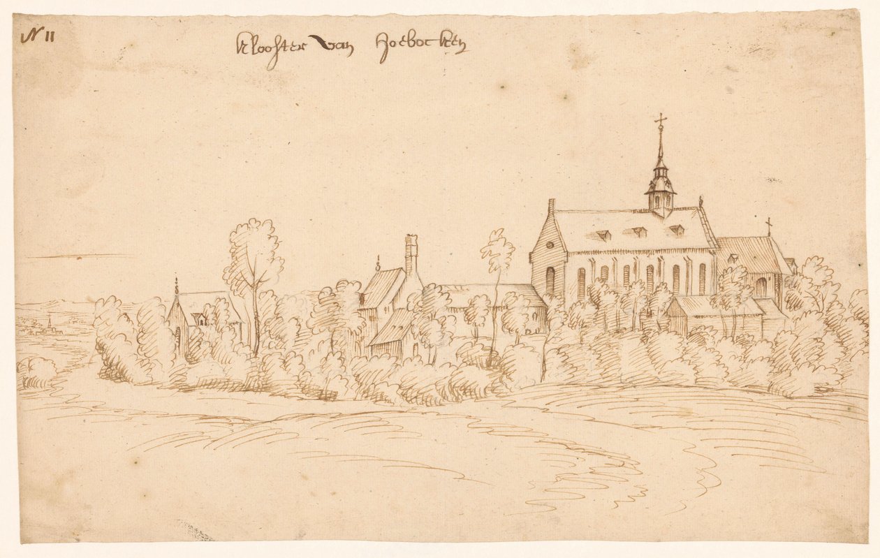 Klášter Hoboken od H. van Wel (attributed to)
