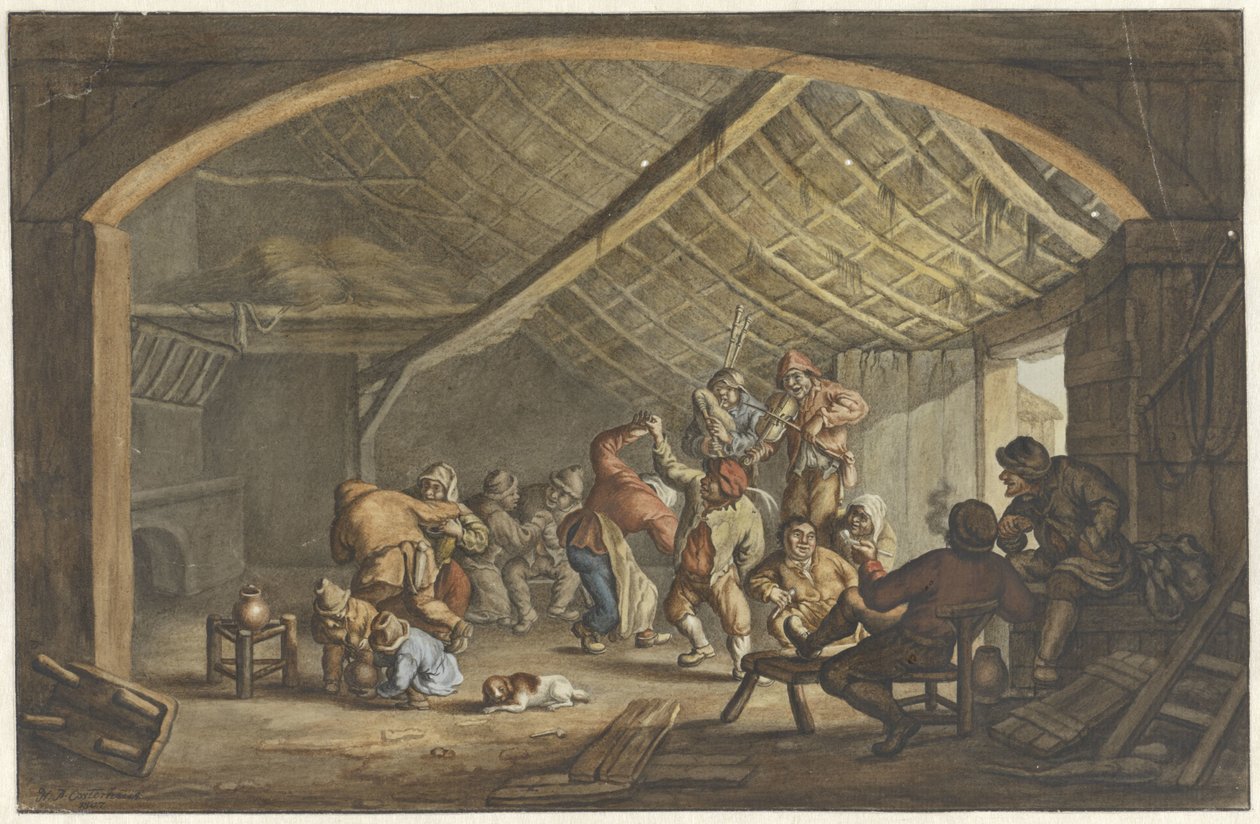 Herberginterieur od Haatje Pieters Oosterhuis