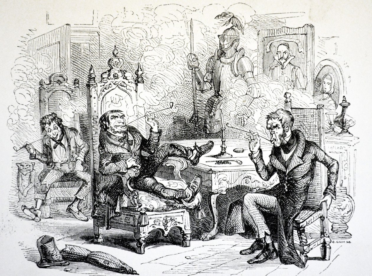 The Old Curiosity Shop, 1841 od Hablot Knight Browne