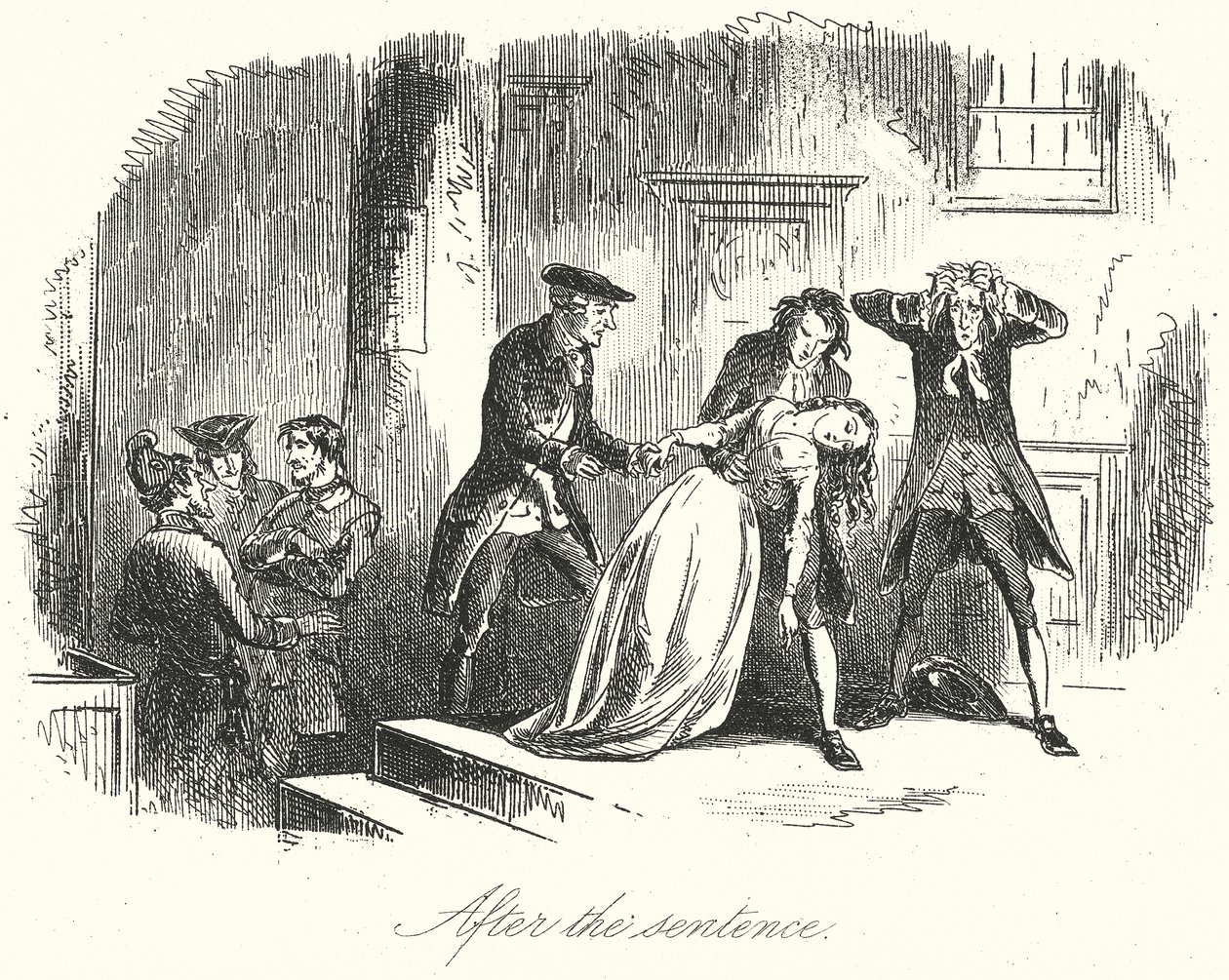 Po rozsudku (rytina) od Hablot Knight (1815-92) (after) Browne
