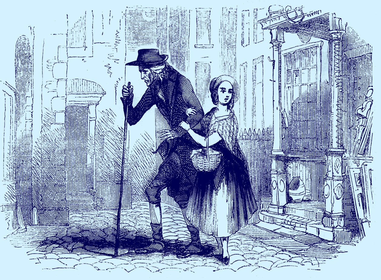 Charles Dickens „The Old Curiosity Shop“ od Hablot Knight Browne