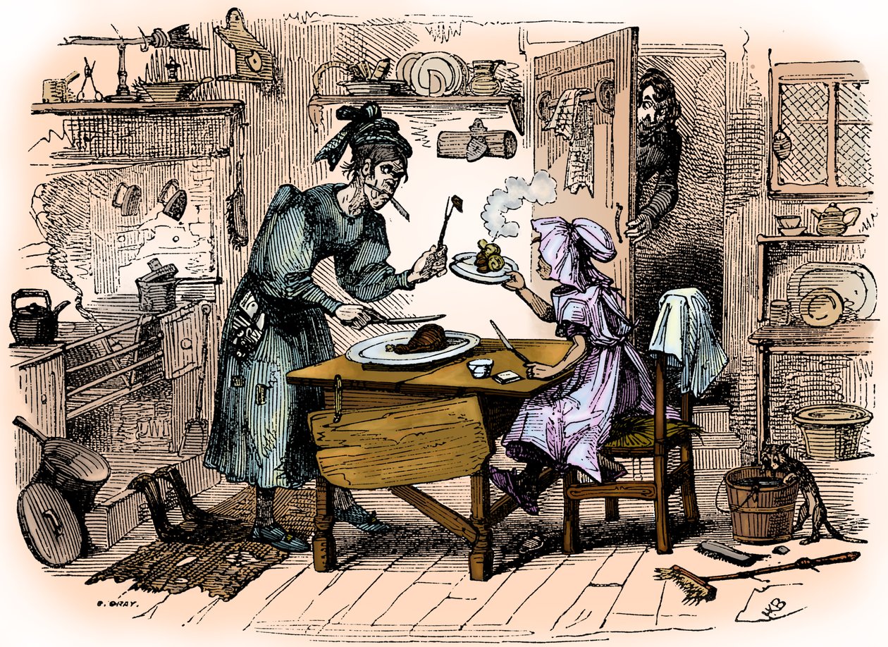 Charles Dickens „The Old Curiosity Shop“ od Hablot Knight Browne