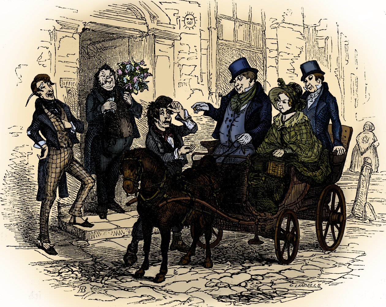 Charles Dickens „The Old Curiosity Shop“ od Hablot Knight Browne