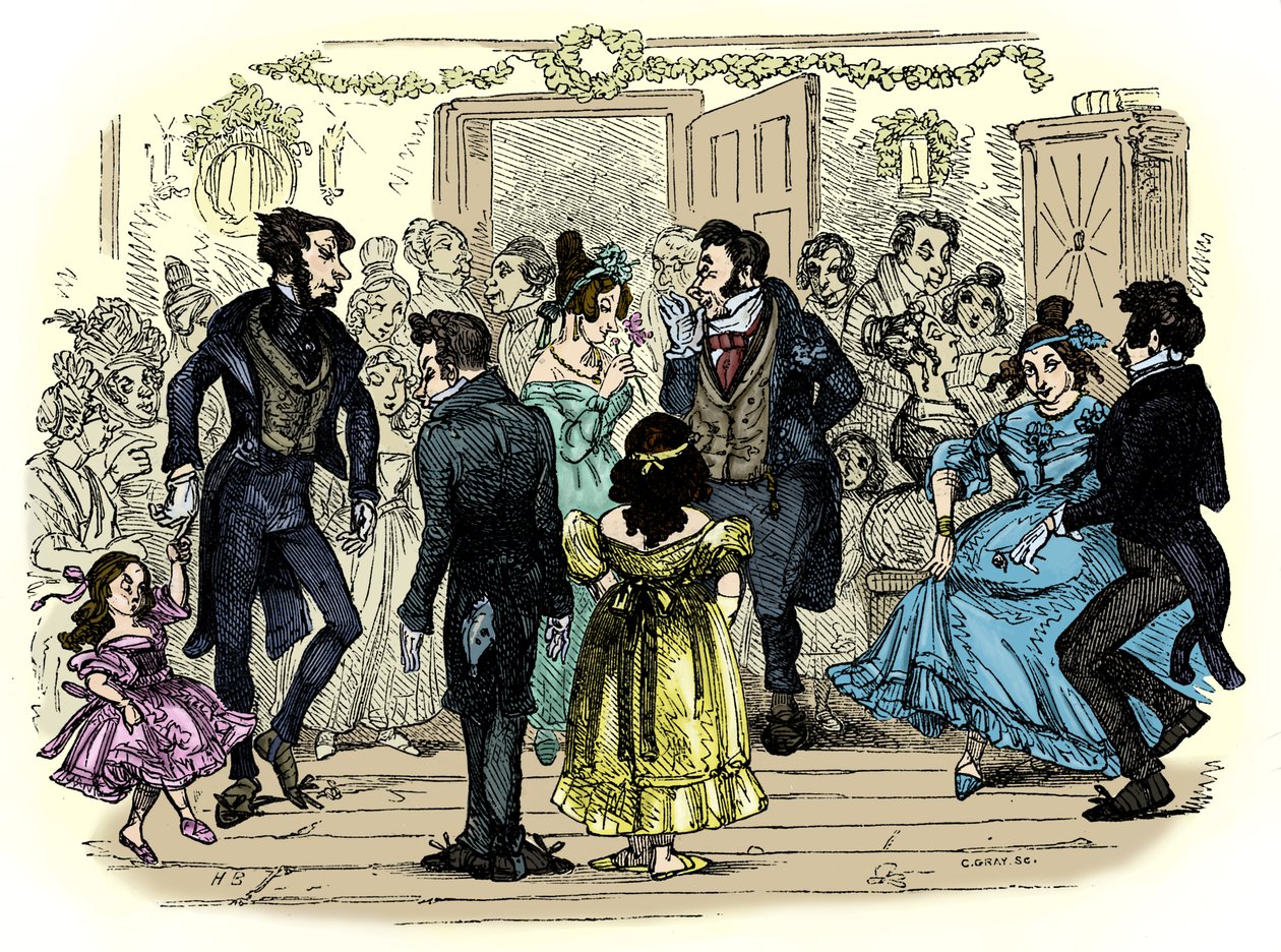 Charles Dickens „The Old Curiosity Shop“ od Hablot Knight Browne