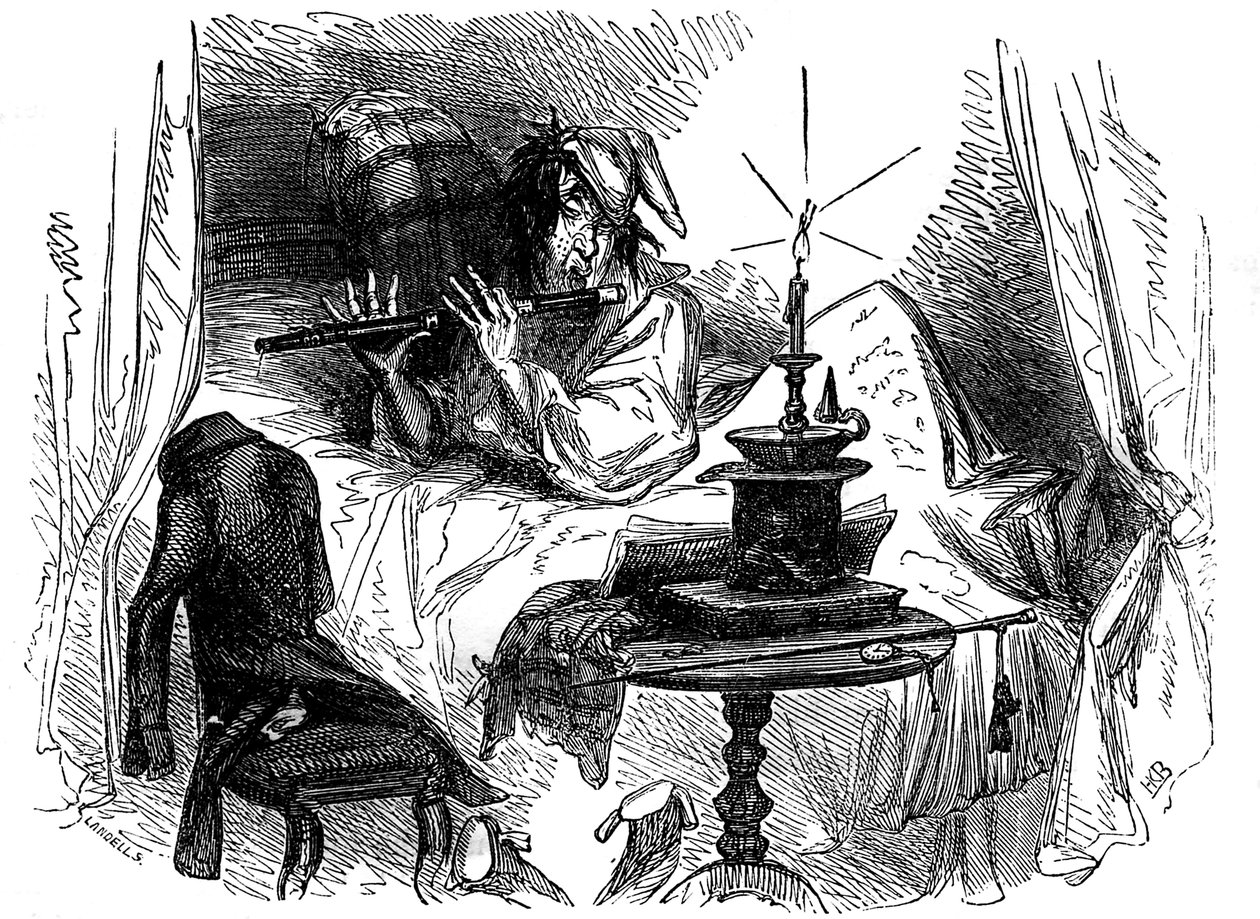 „The Old Curiosity Shop“ od Charlese Dickense od Hablot Knight Browne