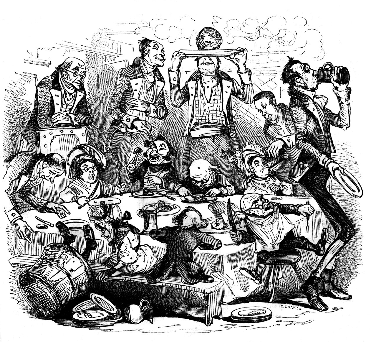 Charles Dickens „The Old Curiosity Shop“ od Hablot Knight Browne