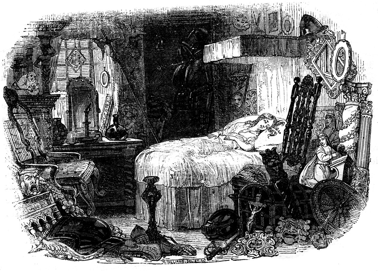 Charles Dickens „The Old Curiosity Shop“ od Hablot Knight Browne