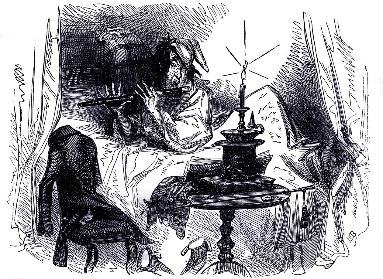 „The Old Curiosity Shop“ od Charlese Dickense od Hablot Knight Browne