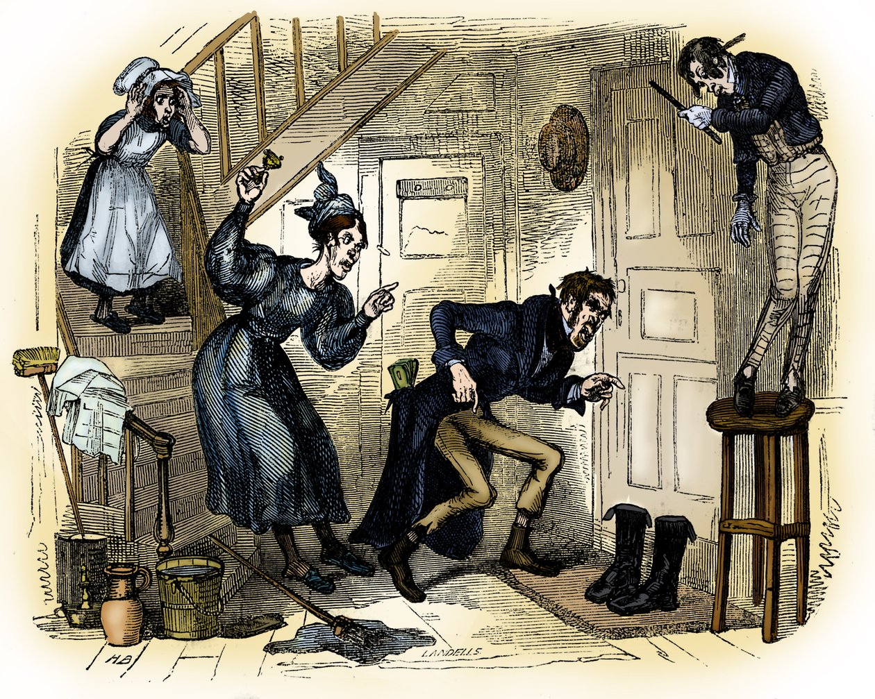 „The Old Curiosity Shop“ od Charlese Dickense od Hablot Knight Browne